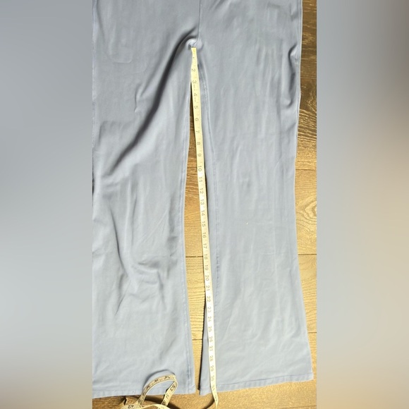 Light Blue Flared Leggings - Picture 3 of 6